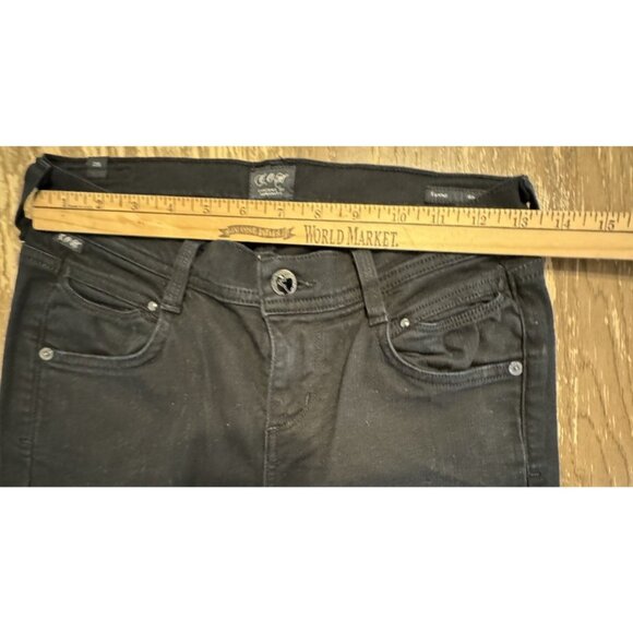 Citizens of Humanity Black Womens Size 26 x 29 Fawne Flared Trouser Jean - Picture 5 of 10